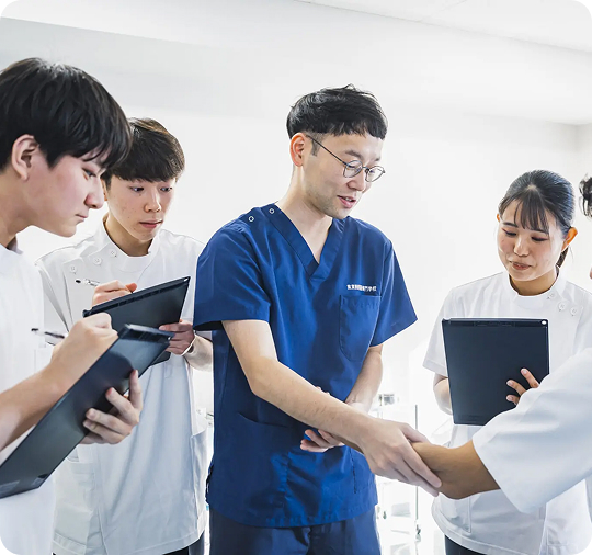 入学後にどんな授業を受けるのかがわかる