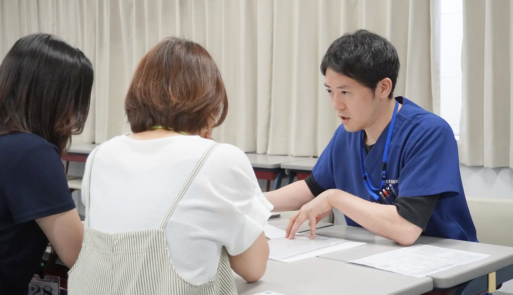 個別相談で入試・学費・学校生活の不安を相談できる